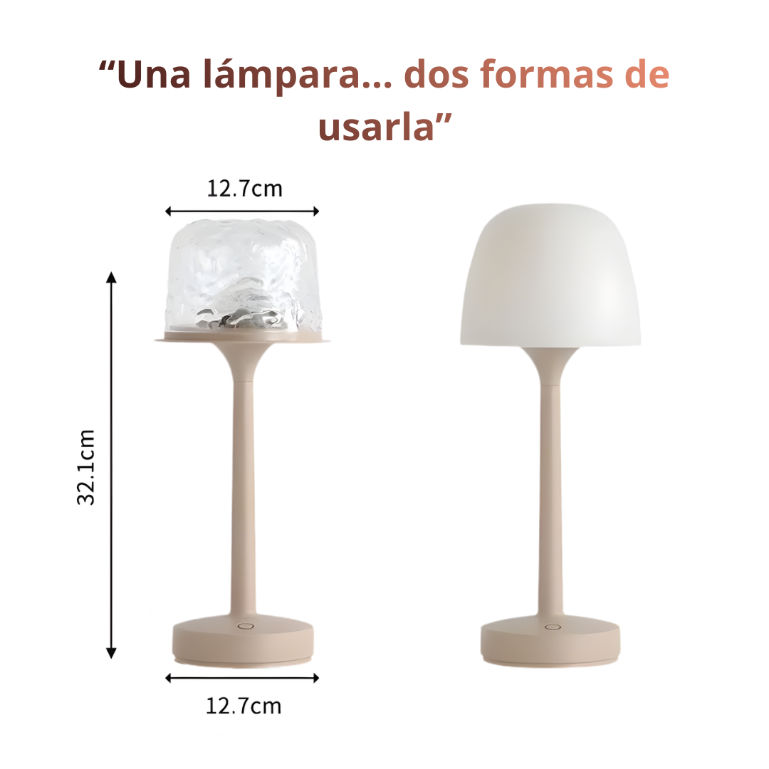 Lámpara LED Ondulada | Luz Ambiente