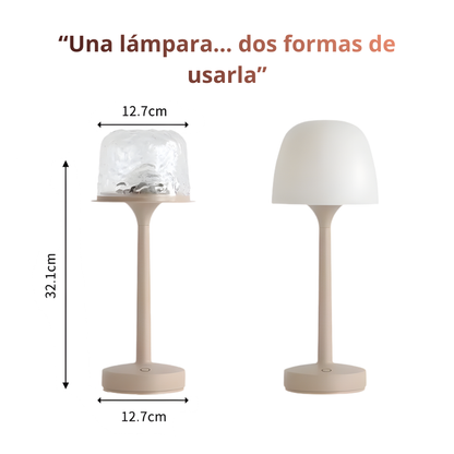 Lámpara LED Ondulada | Luz Ambiente
