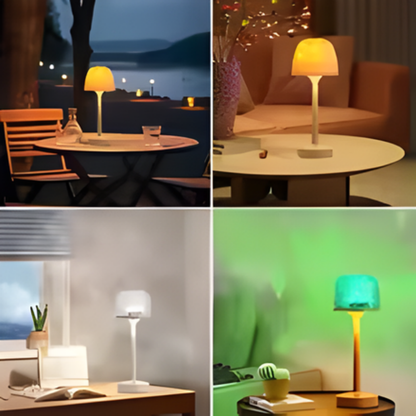 Lámpara LED Ondulada | Luz Ambiente