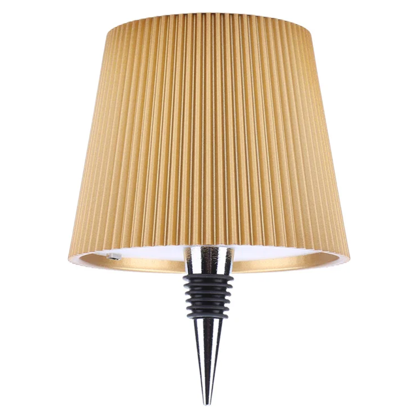 Wireless Lamp - Fluted Gold