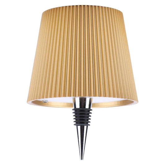 Wireless Lamp - Fluted Gold