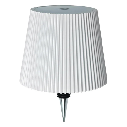 Wireless Lamp - Fluted White